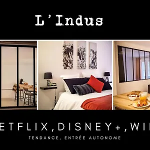  Appartement L'indus 3 Etoiles Wifi, Netflix, Disney, Coeur De Bastide